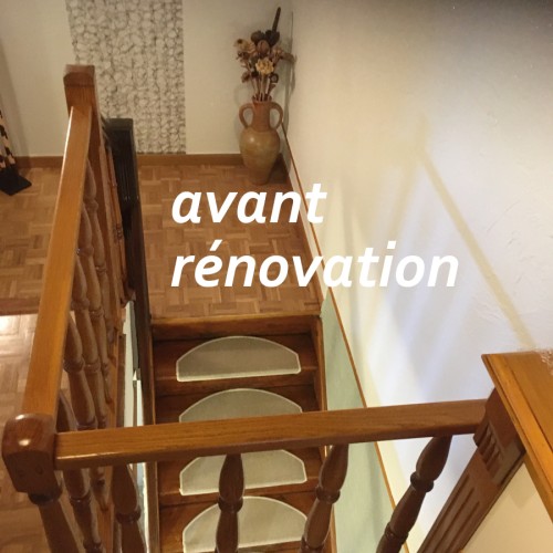 Rénovation d&rsquo;un ancien escalier bois