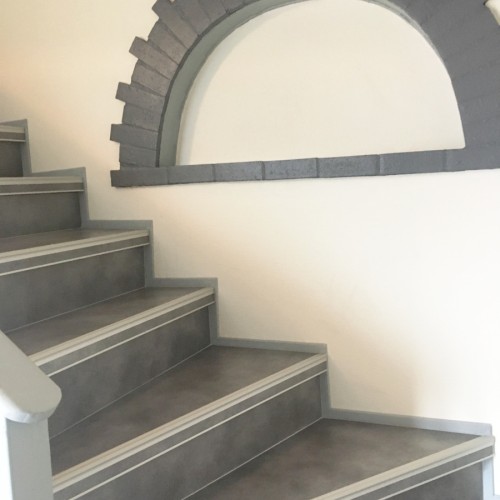 Rénovation aspect béton ciré