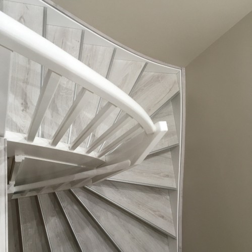 Rénovation d&rsquo;escalier décor Ginger