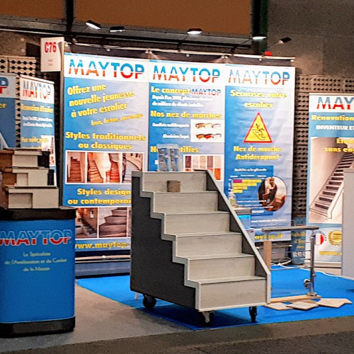 stand rénovation escalier MAYTOP ISO 56 Vannes